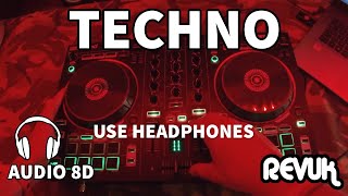 8D Techno Mix  8D AUDIO USE HEADPHONES [upl. by Goldi585]