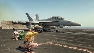 Aircraft Carrier Takeoffs amp Landings [upl. by Clifford441]