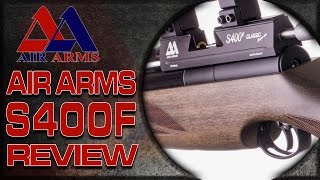 Air Arms S400F Superlite Air Gun Shooting amp Gun Review [upl. by Eldwun953]