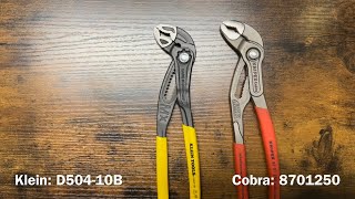 Knipex Cobra VS Klein Pump Pliers [upl. by Lynn936]