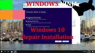 Windows 10 Repair Install [upl. by Lambart169]