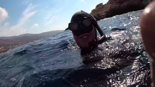 Freediving Amorgos 2015  Greece [upl. by Hcahsem]