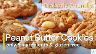 BEST Easy Peanut Butter Cookies Recipe  Gluten Free Peanut Butter Cookies [upl. by Wrench]