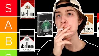 MARLBORO CIGARETTES TIERLIST [upl. by Ailecec923]