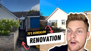 70s Bungalow Renovation  UK [upl. by Rennat]