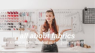 Fashion Design 101  all about fabrics [upl. by Anahpos]