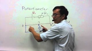 Using a Potentiometer to Measure Small Emfs [upl. by Chemarin]