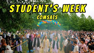 STUDENTS WEEK 2022  COMSATS ABBOTTABAD [upl. by Leahcimrej]