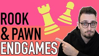 EASY CHESS ENDGAMES Rook amp Pawn [upl. by Anaeli726]