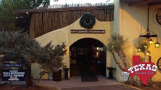 The Texas Bucket List  Cattlemans Steakhouse in Fabens [upl. by Pogue]