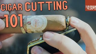 CIGAR BASICS  Cigar cutters EXPLAINED [upl. by Drescher851]