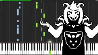 Hopes and Dreams  Undertale Piano Tutorial Synthesia [upl. by Berthoud]