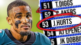 What Happened to the 52 Players Drafted Before Jalen Hurts [upl. by Acirretal]