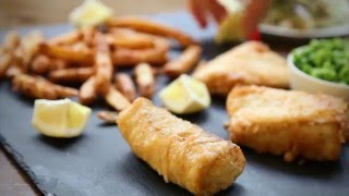 How to Make Beer Batter  Deep Frying Recipes  Allrecipescom [upl. by Enirod]