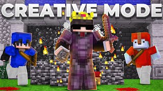 I Got CREATIVE MODE in Minecraft Bedwars [upl. by Cindi762]