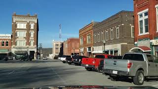 Neosho Missouri 64850 Neosho MO Driving Main Street [upl. by Olra]