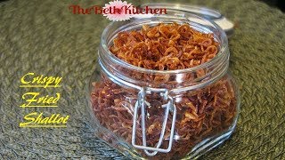 How to make crispy Fried ShallotsHanh Phi [upl. by Marlane159]