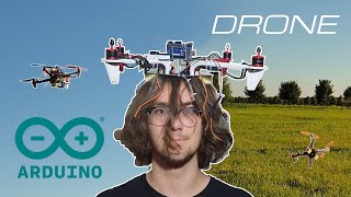 How I made a flying drone  DIY Arduino drone  Quadcopter [upl. by Lleynod]