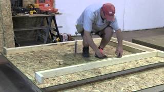 How To Build A Shed  Part 2 The Walls [upl. by Afas919]