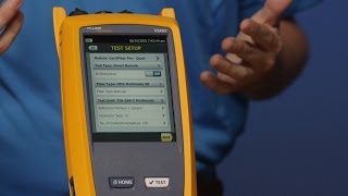 CertiFiber® Pro OLTS Setup Part 2 By Fluke Networks [upl. by Ahsiyk30]