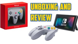 N64 Switch Controller Unboxing and Review 2022 Version [upl. by Bourne]