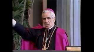 Archbishop Fulton Sheen on the Hour of Power from 1972 [upl. by Avir]