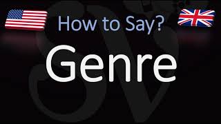 How to Pronounce Genre CORRECTLY [upl. by Venola634]