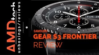 Samsung Gear S3 Frontier LTE Review The Ultimate Smartwatch [upl. by Rochelle535]