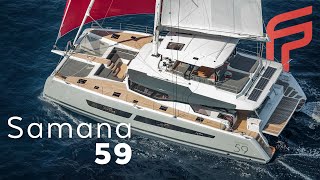 Samana 59 volume elegant design amp one of the largest flybridge in its category [upl. by Nohcim181]