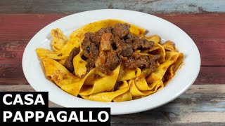 Pappardelle al ragù di cinghiale S2  P65 [upl. by Einhorn]