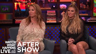 Where Does Brandi Glanville Stand With Kenya Moore  WWHL [upl. by Eatnuhs]