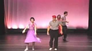 50s dance routine featuring The Lindy Hop AllStars [upl. by Selhorst]