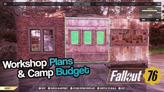 Fallout 76  Where to Find CAMP Workshop Plans [upl. by Tnilk732]