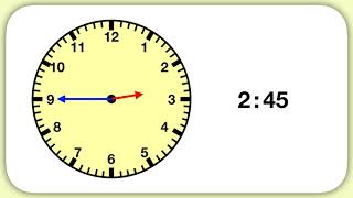 Telling Time Quarter Half and Whole Hours [upl. by Ynetsed]