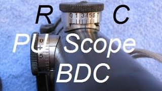 Mosin Nagant Sniper  PU Scope BDC Test [upl. by Corwun]