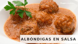 ALBÓNDIGAS EN SALSA  La receta de Karlos Arguiñano [upl. by Mairem799]