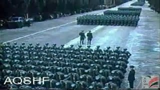 Albanian Military Parade 1974 [upl. by Aikemahs]