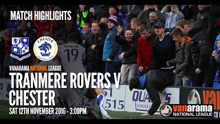 GOALS Tranmere v Chester FC [upl. by Noda]