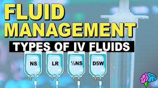 Types of IV Fluid  Fluid Management [upl. by Edlun]