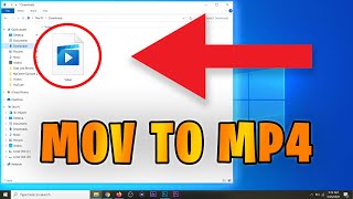 How to Convert Mov to Mp4 in Windows 10 FAST NO SOFTWARE 2020 [upl. by Hearsh]