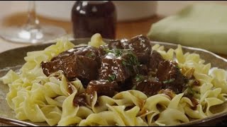 How to Make Beef Tips  Beef Recipes  Allrecipescom [upl. by Simonne]