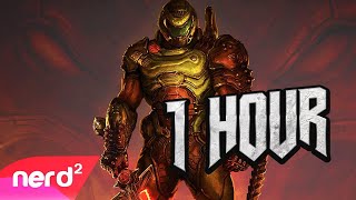 DOOM Eternal Song  I Am The Slayer 1 Hour  NerdOut feat Little V [upl. by Hellman]