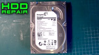 HDD Repair  Seagate Barracuda 2TB  Board Replacement  BIOS  Firmware Chip Swap [upl. by Meingoldas]