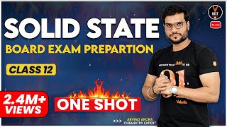 Solid State Class 12 Chemistry One Shot  Chapter 1 Class 12 Chemistry One Shot  NEET 2023  CBSE [upl. by Lyndell]