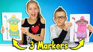 3 MARKER CHALLENGE [upl. by Odraccir]