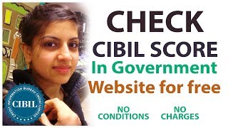 How To Check Cibil Score For Free  Check Cibil score Online Free  Know You r Cibil Score Free [upl. by Yclehc39]