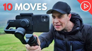 10 Smartphone Gimbal Moves for Beginners  Master The Basics in 5mins [upl. by Sidras]