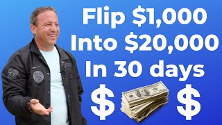 How to Flip 1000 into 20000 in 30 Days  David Meltzer [upl. by Oisangi779]