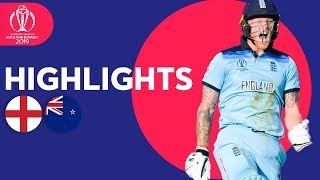 England Win CWC After Super Over  England vs New Zealand  Highlights  ICC Cricket World Cup 2019 [upl. by Nidya]