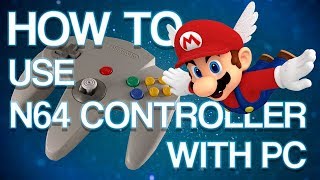 How To Use N64 Controllers With PC Project 64 [upl. by Eusassilem]